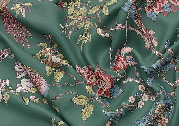 Orientalis, Jade - Twist&Fit Roman Blind - Image 4